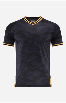 Personalize Men Soccer Jersey - I Black