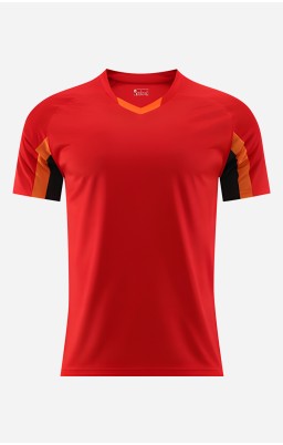 Personalize Men Soccer Jersey - II Red