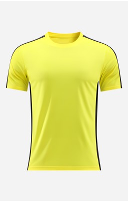 Personalize Men Soccer Jersey - III Fluorescent Yellow