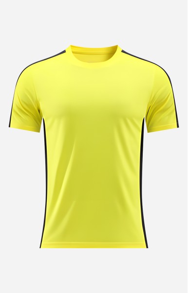 Personalize Men Soccer Jersey - III Fluorescent Yellow