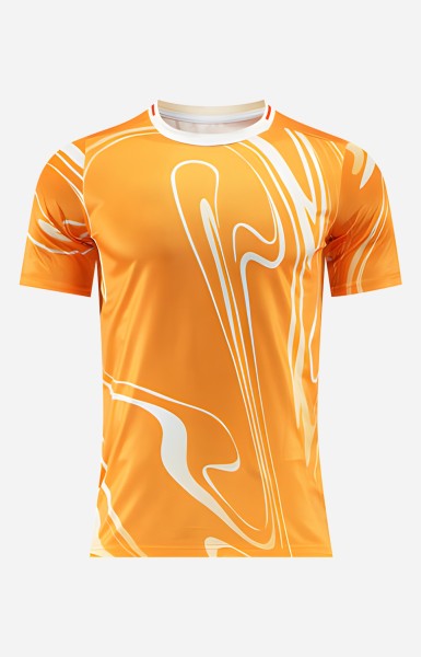 Personalize Men Soccer Jersey - IV Orange