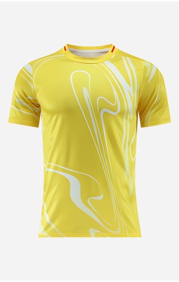 Personalize Men Soccer Jersey - IV Yellow