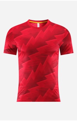 Personalize Men Soccer Jersey - V Red