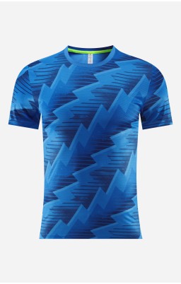 Personalize Men Soccer Jersey - V Blue