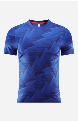 Personalize Men Soccer Jersey - V Dark Blue