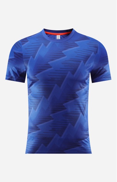 Personalize Men Soccer Jersey - V Dark Blue