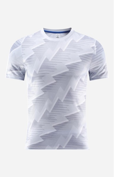 Personalize Men Soccer Jersey - V White