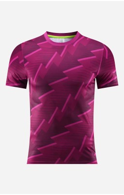 Personalize Men Soccer Jersey - V Fuchsia