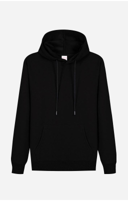 Personalize Men's Fleece Casual Hoodie I - Black