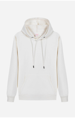 Personalize Men's Fleece Casual Hoodie I - White