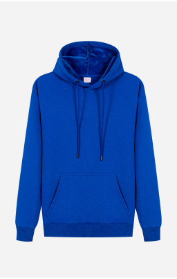 Personalize Men's Fleece Casual Hoodie I - Blue