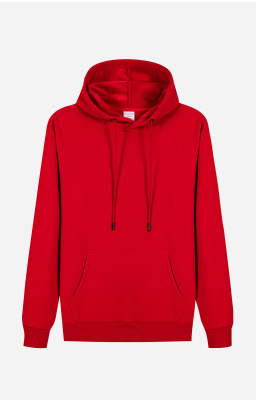 Personalize Men's Fleece Casual Hoodie I - Red