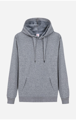Personalize Men's Fleece Casual Hoodie I - Grey