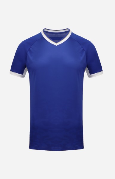 Maillot Personnalisé de Football pour Homme - I Bleu