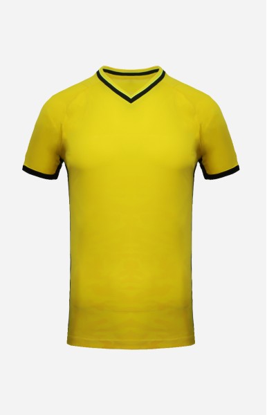 Personalize Men Soccer Jersey - I Yellow