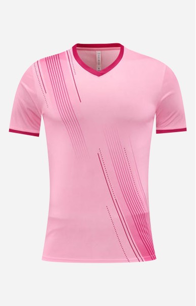 Personalize Men Soccer Jersey - XVI Pink