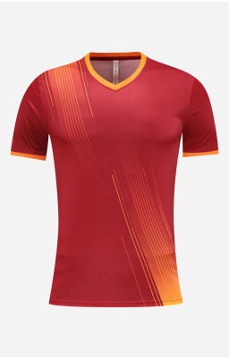 Personalize Men Soccer Jersey - XVI Red