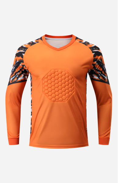 Personalize Men Goalkeeper Jersey - I Orange