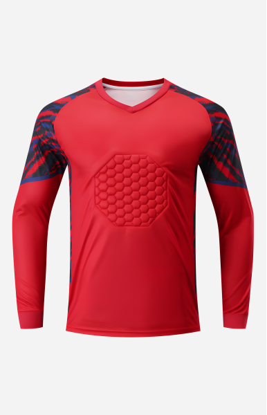 Personalize Men Goalkeeper Jersey - I Red