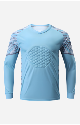 Personalize Men Goalkeeper Jersey - I Sky Blue