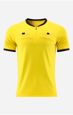 Personalize Men Referee Jersey - I Yellow