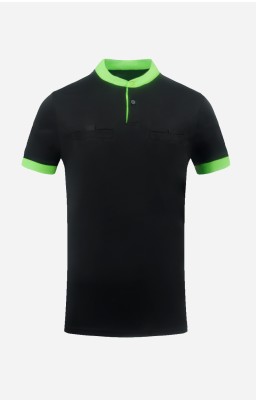 Personalize Men Referee Jersey - I Black