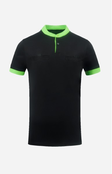 Personalize Men Referee Jersey - I Black