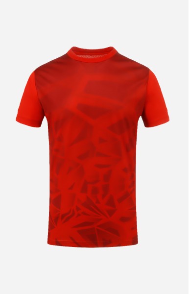 Personalize Men Soccer Jersey - V Red