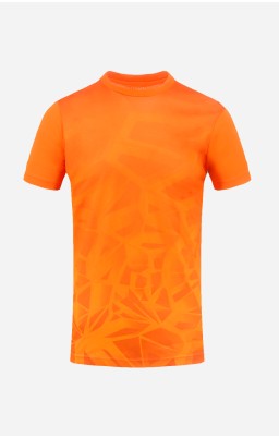 Personalize Men Soccer Jersey - V Orange