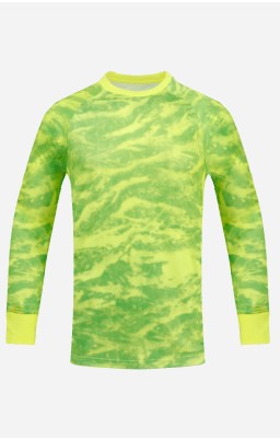 Personalize Men Goalkeeper Jersey - I Fluorescent Green