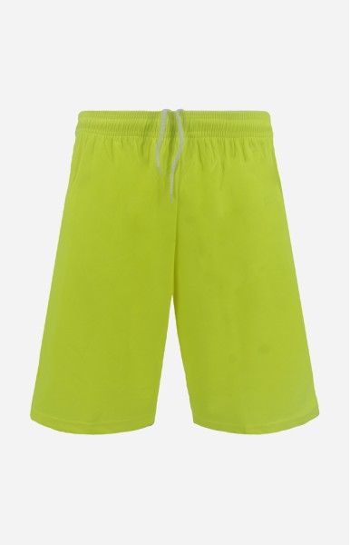 Personalize Men Soccer Shorts I - Fluorescent Green