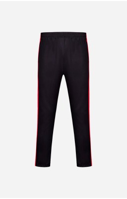 Personalize Sports Casual Trousers II - Black And Red