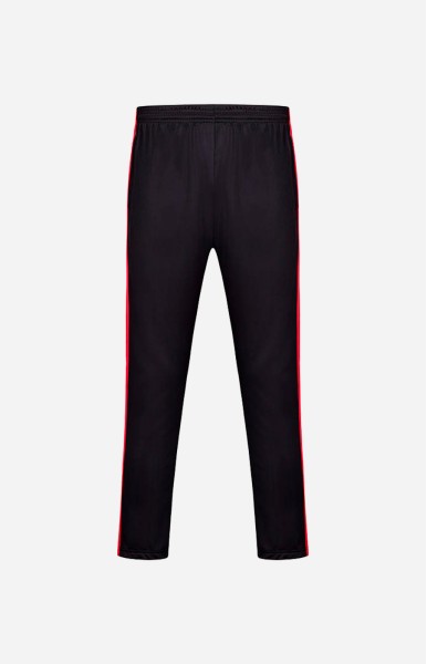 Personalize Sports Casual Trousers II - Black And Red