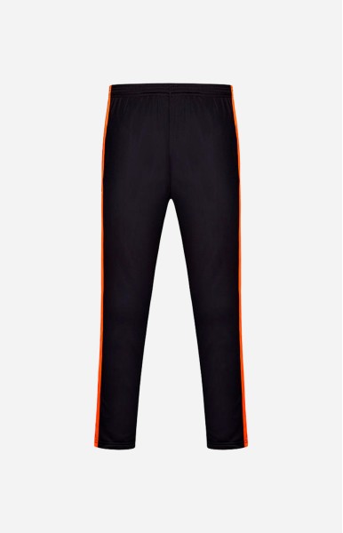 Personalize Sports Casual Trousers II - Black And Orange