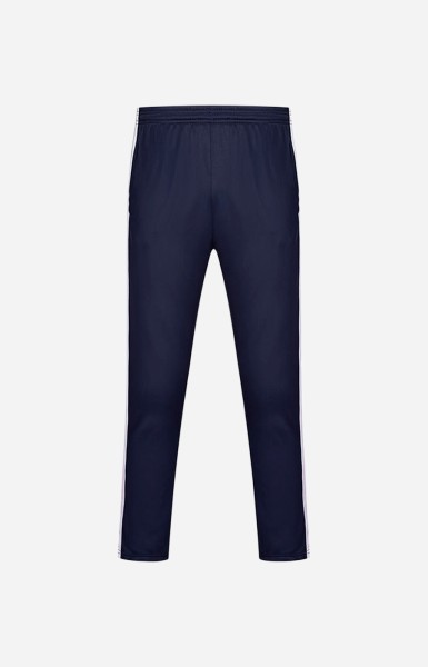 Personalize Sports Casual Trousers II - Navy Blue And White