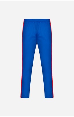 Personalize Sports Casual Trousers II - Color Blue And Red