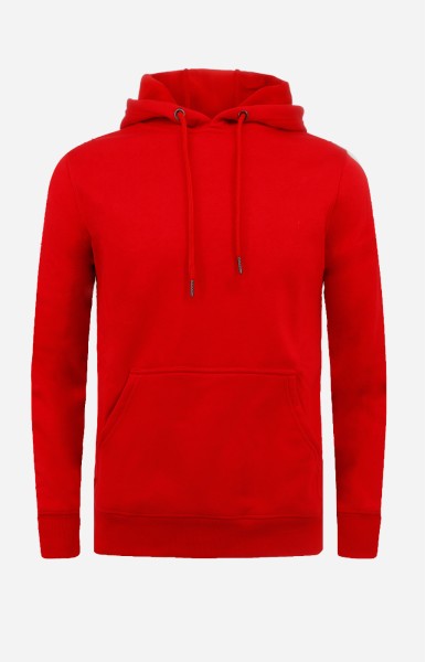 Personalize Men's Fleece Casual Hoodie I - Red