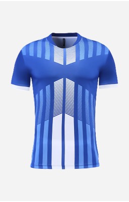 Personalize Men Soccer Jersey - VI Color Blue