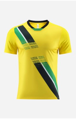 Personalize Men Soccer Jersey - IX Yellow