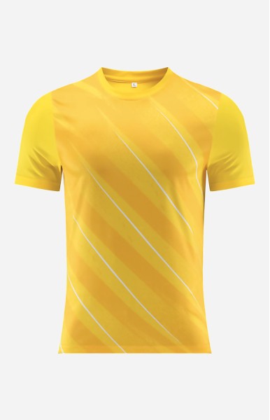 Personalize Men Soccer Jersey - XI Yellow