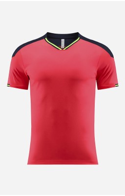 Personalize Men Soccer Jersey - XIII Fluorescent Red