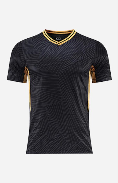 Personalize Men Soccer Jersey - XIV Black