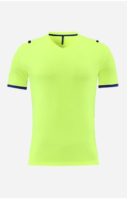 Personalize Men Soccer Jersey - XIV Fluorescent Green