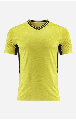 Personalize Men Soccer Jersey - XIV Yellow