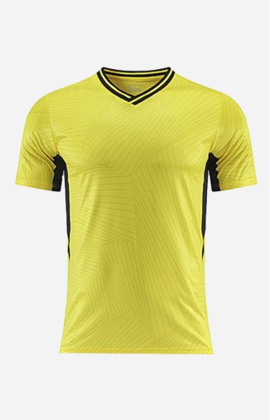 Personalize Men Soccer Jersey - XIV Yellow