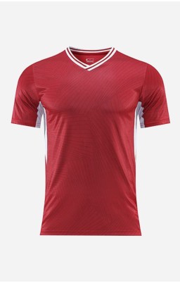 Personalize Men Soccer Jersey - XIV Red