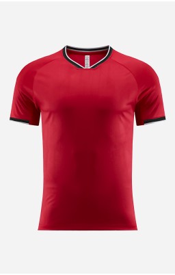 Personalize Men Soccer Jersey - XV Red
