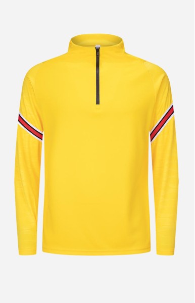 Men Half Zip Jacket I - Yellow