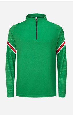 Men Half Zip Jacket I - Green