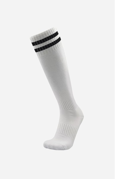 Personalize Football Soccer Match Socks II - White and Black